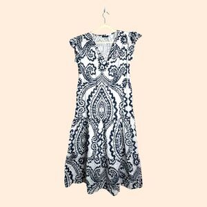 La Plage Cotton Midi Dress